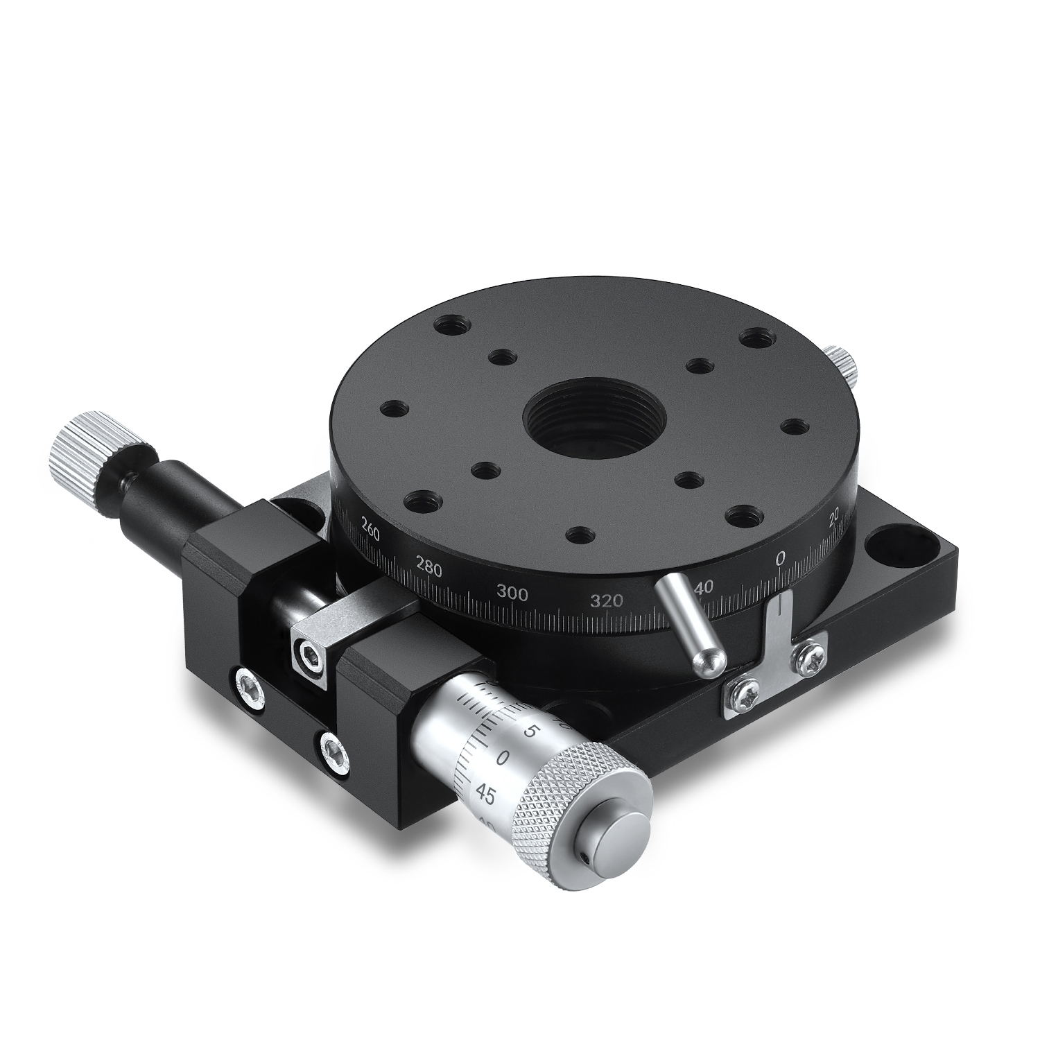 Rotary displacement table